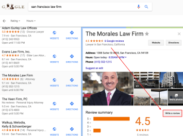 image of local review